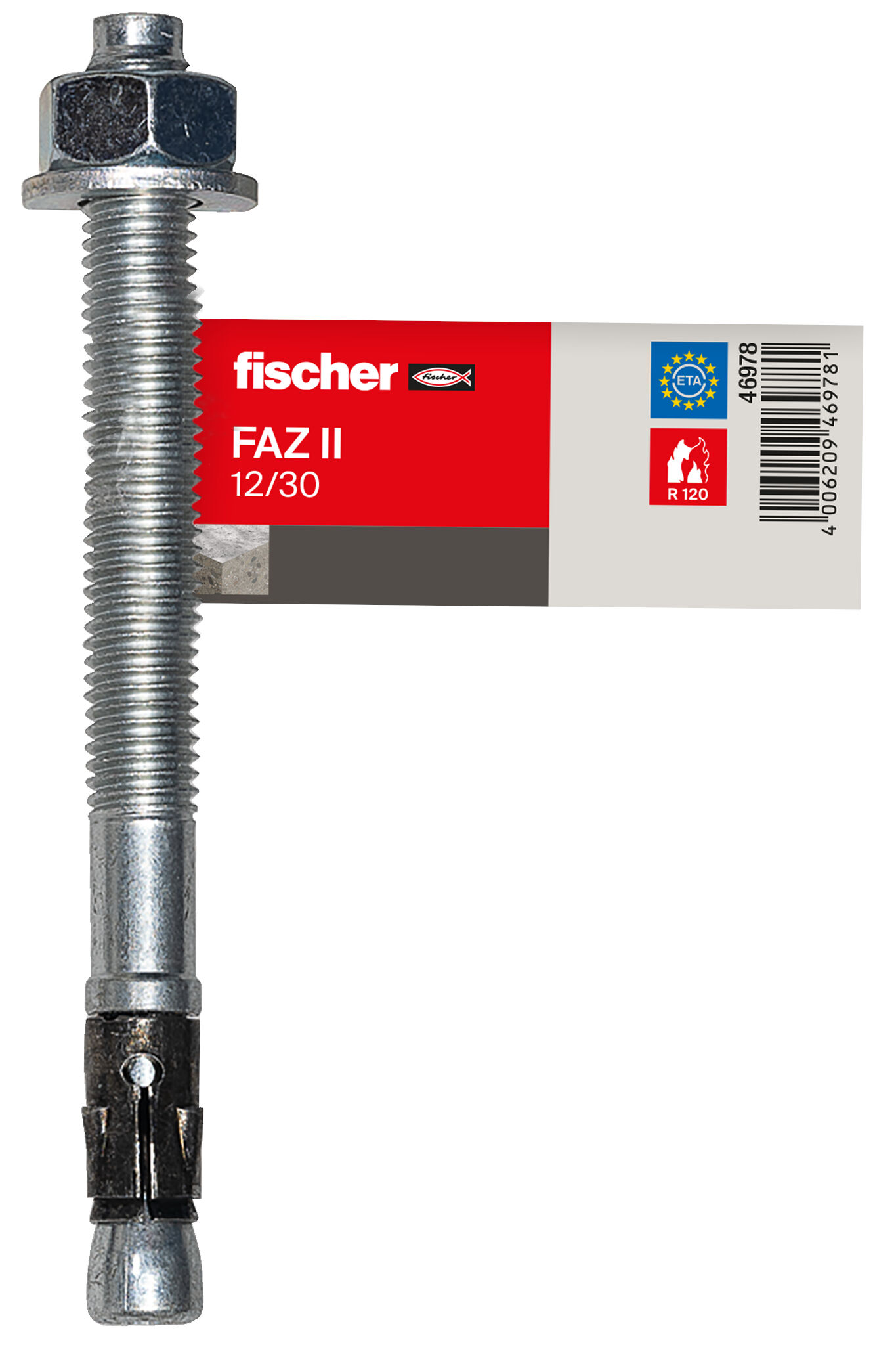 fischer Bolzenanker FAZ II 12/30 E Einzelpreisauszeichnung